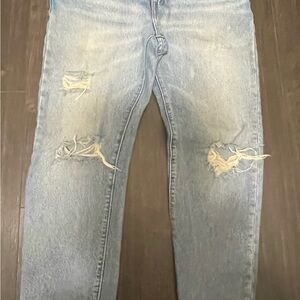 Levis HI-BALL Jeans Mens 32x32 Blue Light Wash Cotton Stretch Slim Fit Denim